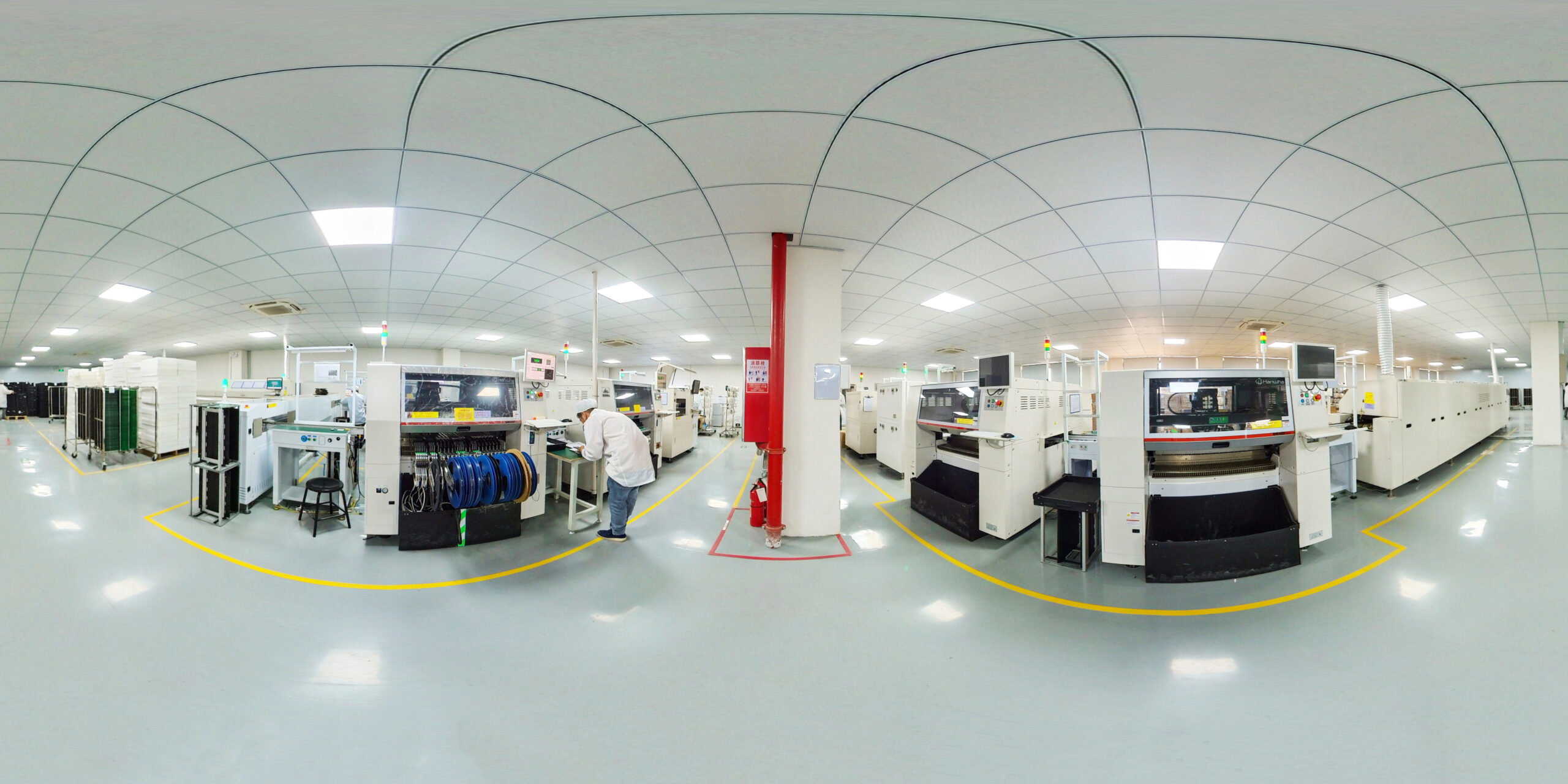 panoramic view of blueleph lithium battery production line 01