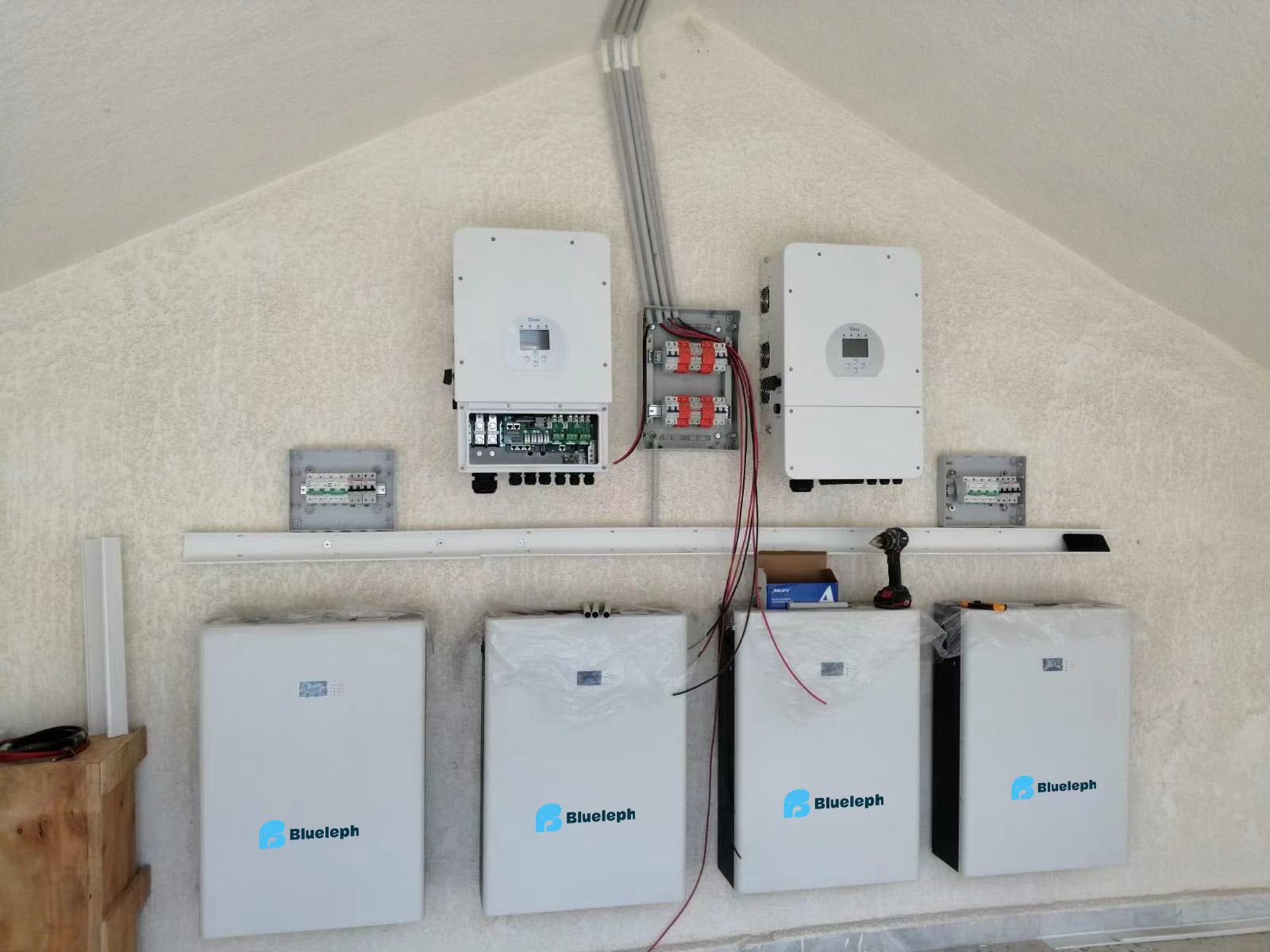 blueleph ESS connected to a household electrical grid 01