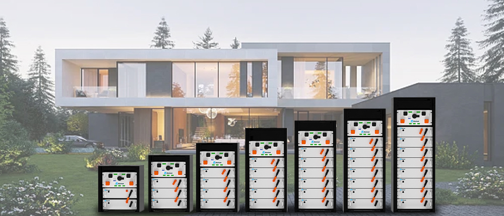 ESS lithium battery storage pack in different capacities